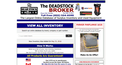 Desktop Screenshot of deadstockbroker.com